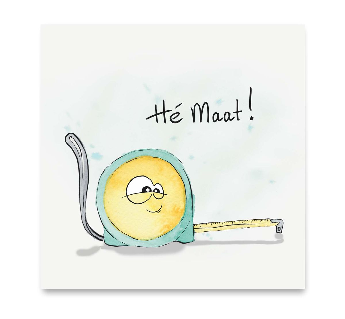 Handgemaakte wenskaart - He maat - Mags Up Your Mind